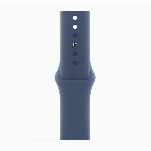 Смарт-часы Apple Watch Series 10 42mm Silver Aluminium Case with Denim Sport Band, размер Regular