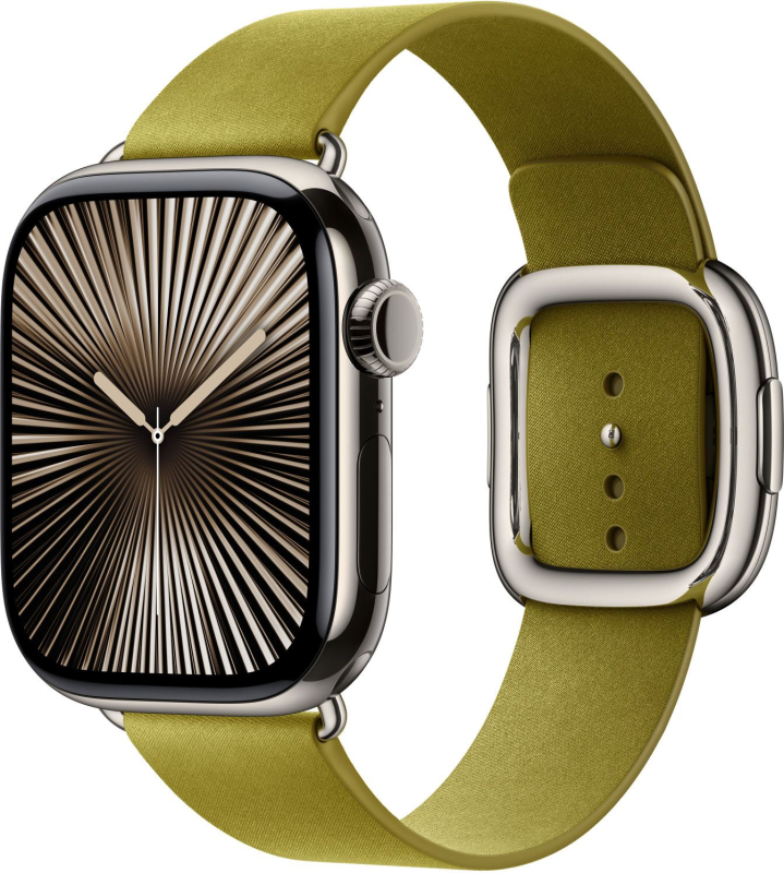 Ремешок Apple Modern Buckle 42 мм, «шартрез», M
