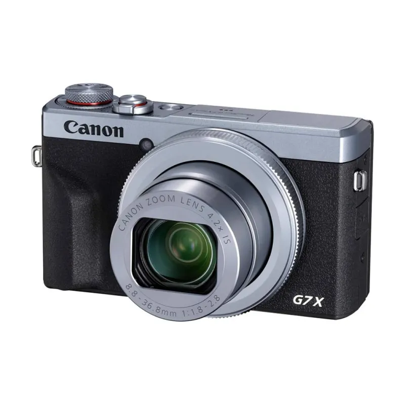 Фотоаппарат Canon PowerShot G7 X Mark 3 серебристый