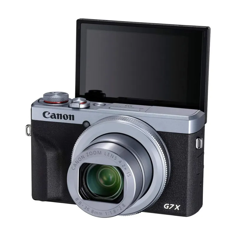 Фотоаппарат Canon PowerShot G7 X Mark 3 серебристый