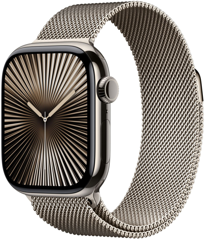 Ремешок Apple «Миланская петля» 46 мм, бежевый, M/L