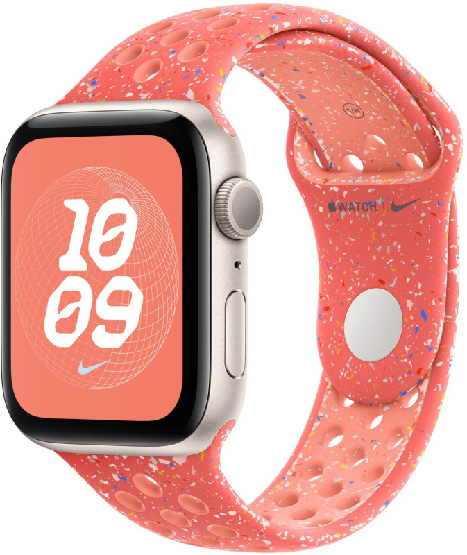 Ремешок Apple 46 мм Nike Sport Band, цвета «волшебная искра/нежная заря», размер M/L