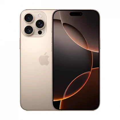 Смартфон Apple iPhone 16 Pro Max 256 ГБ пустынный титан (1sim + eSim)